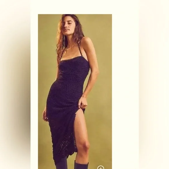 Dresses | Free People Womens Black Dress | Poshmark